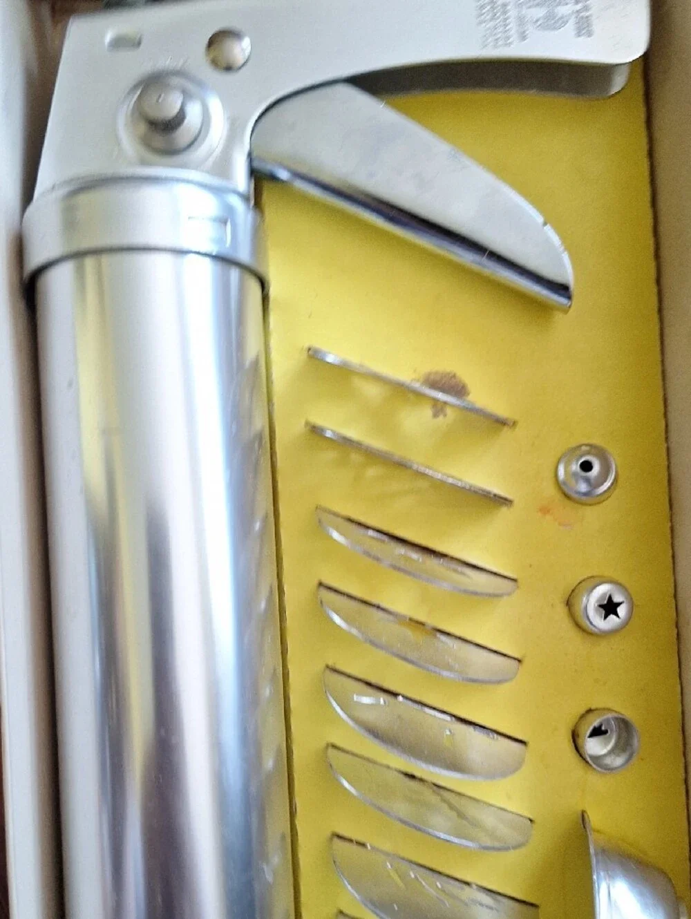 Wear-Ever Silver Cookie Gun and Pastry Decorator Set